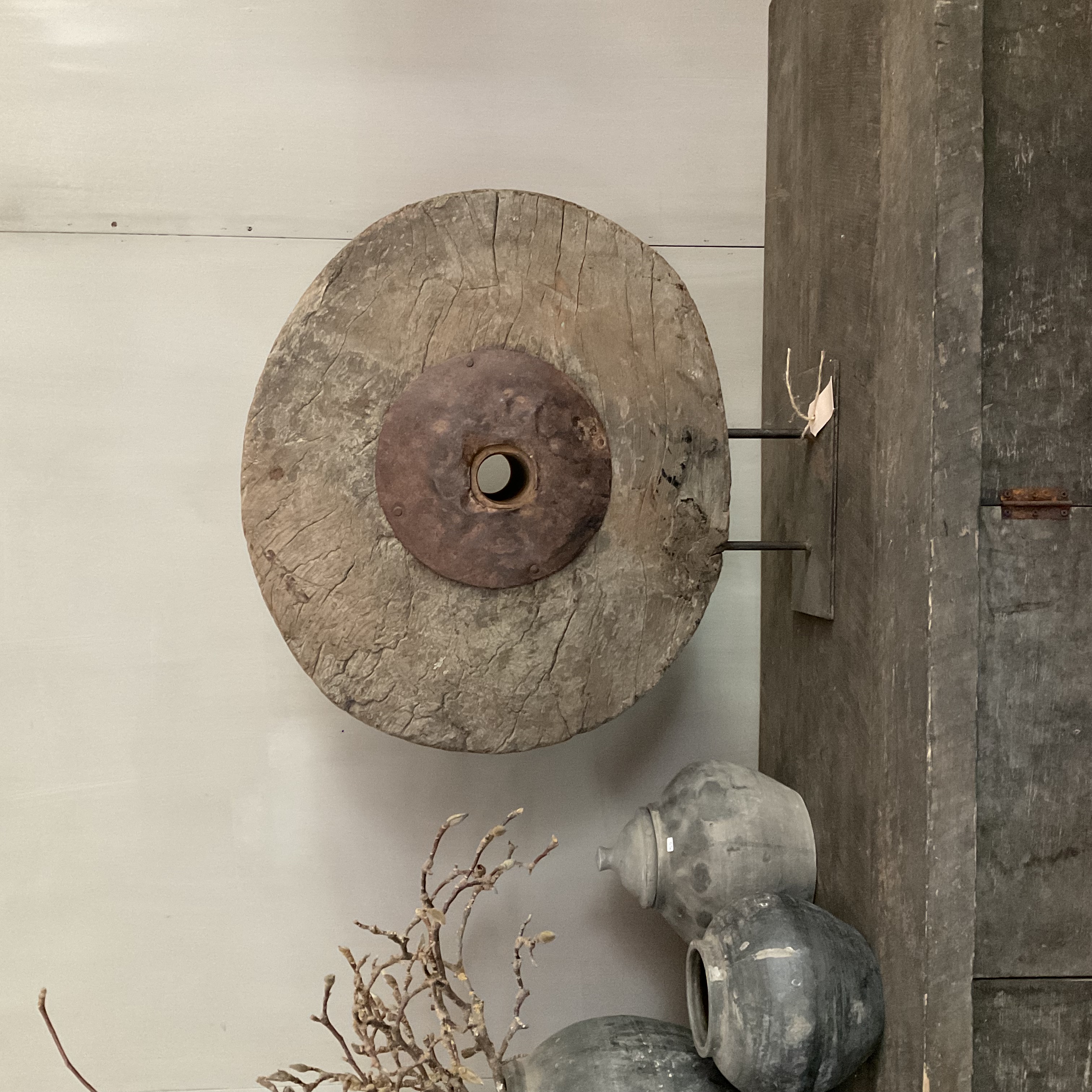 Houten wagenwiel, nr 5