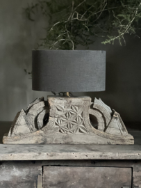 Lampenkap ovaal, bever •