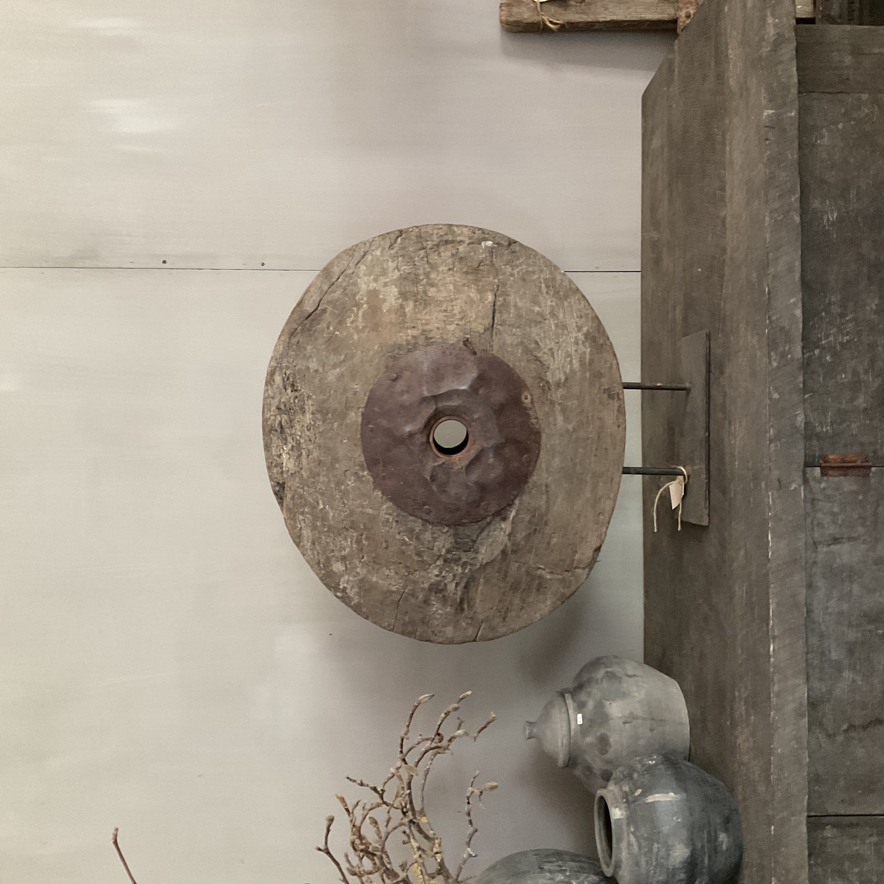 Houten wagenwiel, nr 5