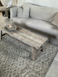 Salontafel-bankje 1.50 m x 40 cm, nr 13