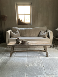 Salontafel / bankje nr 5, 1.50 m x 40 cm •