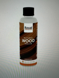 Natural wood sealer .