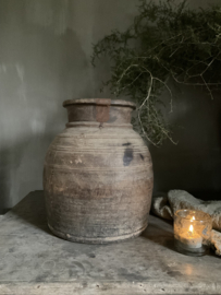 Grote houten XL kruik •