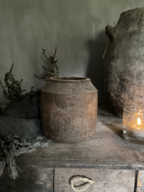 Houten pot van Aura Peeperkorn •