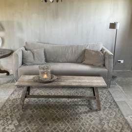 Salontafel-bankje 1.50 m x 40 cm, nr 13