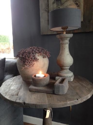 Wonderlijk Betonnen baluster lamp | Lampen | De Knotwilg Landelijk Wonen DU-55