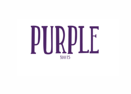 Flockfolie Purple 50 x 100 cm