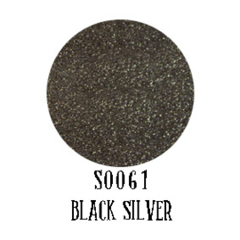 Moda Glitterflex Black Silver 50 x 100 cm