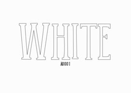 Siser flex White 30 x 50 cm