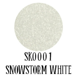 Siser Sparkle Snowstorm White 20 x 25 cm