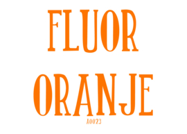 Fluor flexfolie Oranje 50 x 100 cm