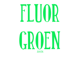 Fluor flexfolie Groen 30 x 50 cm