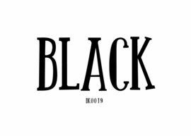 Brick flex Black 30 x 50 cm