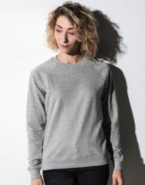 Dames Raglan Sweater Sport Grey