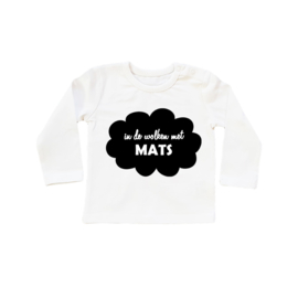 Naamshirt In de wolken met