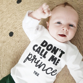 Don't call me Prince / Princess