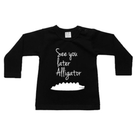 Shirt See you later alligator - maat 56 nog 1