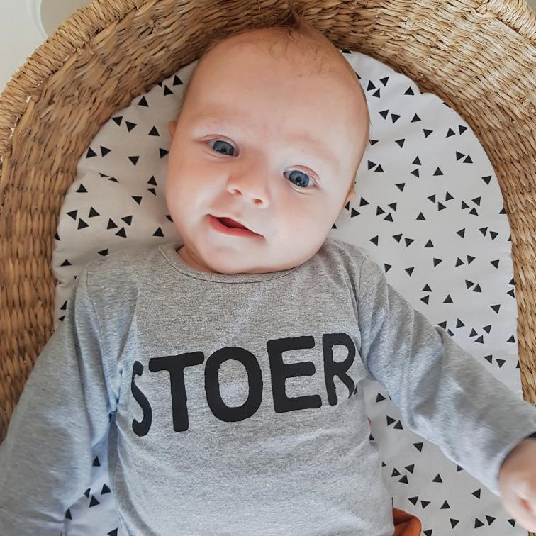 STOER. (Model Shirt: | Shirt met tekst | Hippebaby.com