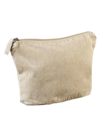 Toilettas Vintage met geborduurde naam (verschillende kleuren)