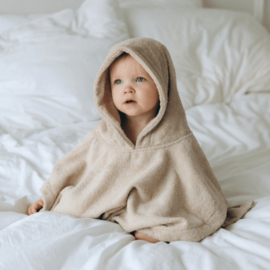 Poncho met geborduurde naam (verschillende kleuren)