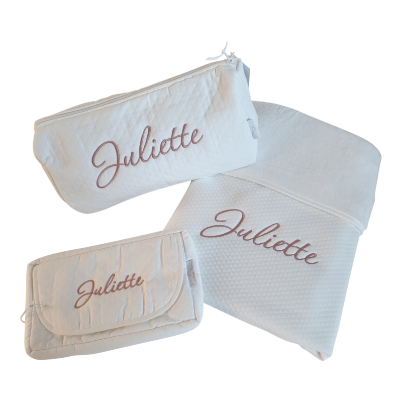 Terug, terug, terug deel Helm ballon Luxe-deken met geborduurde naam - binnenzijde fleece (wit/roze/blauw/grijs)  | Shop | Baby Follie