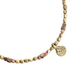 Tribal Rhodonite Bracelet / Armband