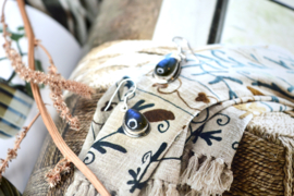 Labradorite Earrings Sterling Silver