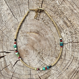 Multicolor Anklet / Enkelbandje