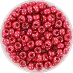 Miyuki Rocailles 4 mm galvanized Light Cranberry 6-4211