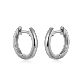Sterling Silver Straight Hoops
