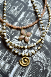 Vanuatu Spiral Ketting - Brass