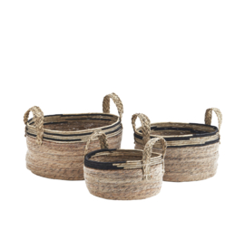 Seagrass Baskets With Handles / Madam Stoltz