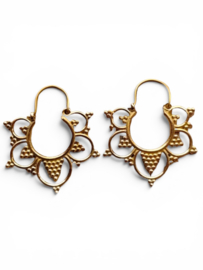 Bohemian Hoops - Brass