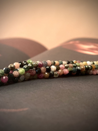 Tourmaline 3mm Facet Beads