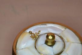 Leaf Branch Piercing Gold Vermeil