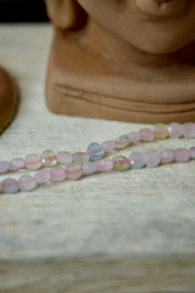 Morganiet 4 x 2.5 mm Facet Coin Kralen