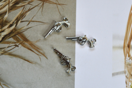 Revolver Bedel Zilver