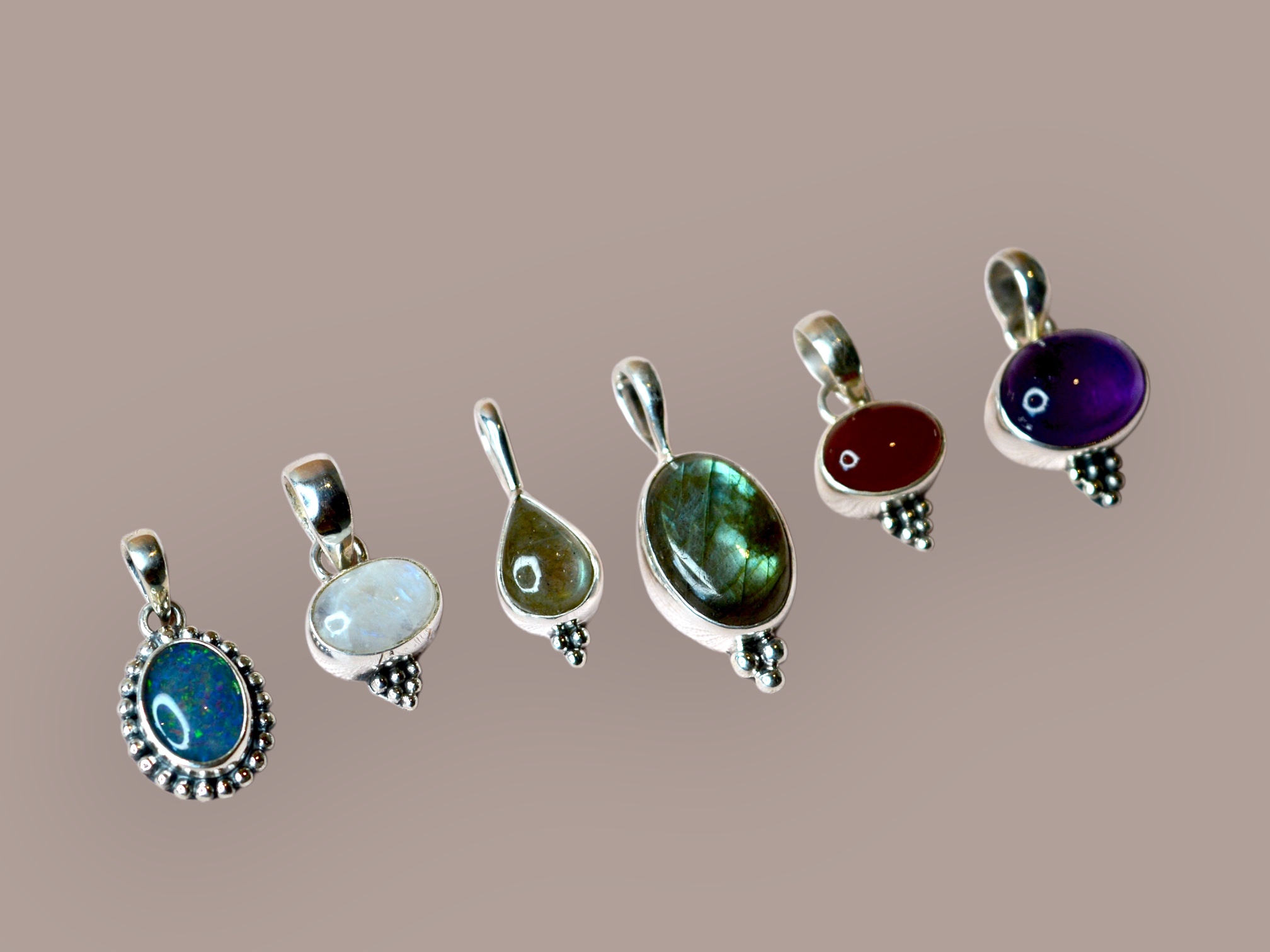 Labradorite Labih Pendant Sterling Silver