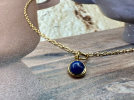 Lapis Lazuli Bracelet Gold Vermeil