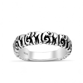 Elephant Parade Ring Sterling Silver