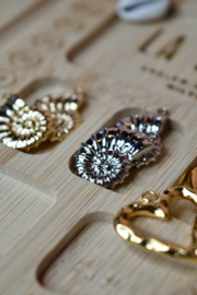 Ammoniet Schelp Bedel Silver Plated