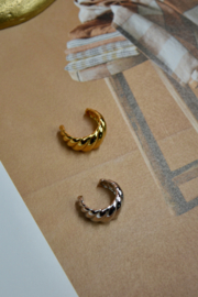 Twisted Ear Cuff - Sterling Zilver