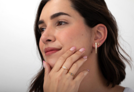 Jiya Labradorite Ring Gold Vermeil