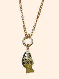 Basis Ketting met Veersluiting - Gold Plated
