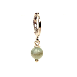 Single Amazonite Earring