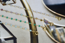 Amazonite Harmonic Bracelet / Gold Vermeil