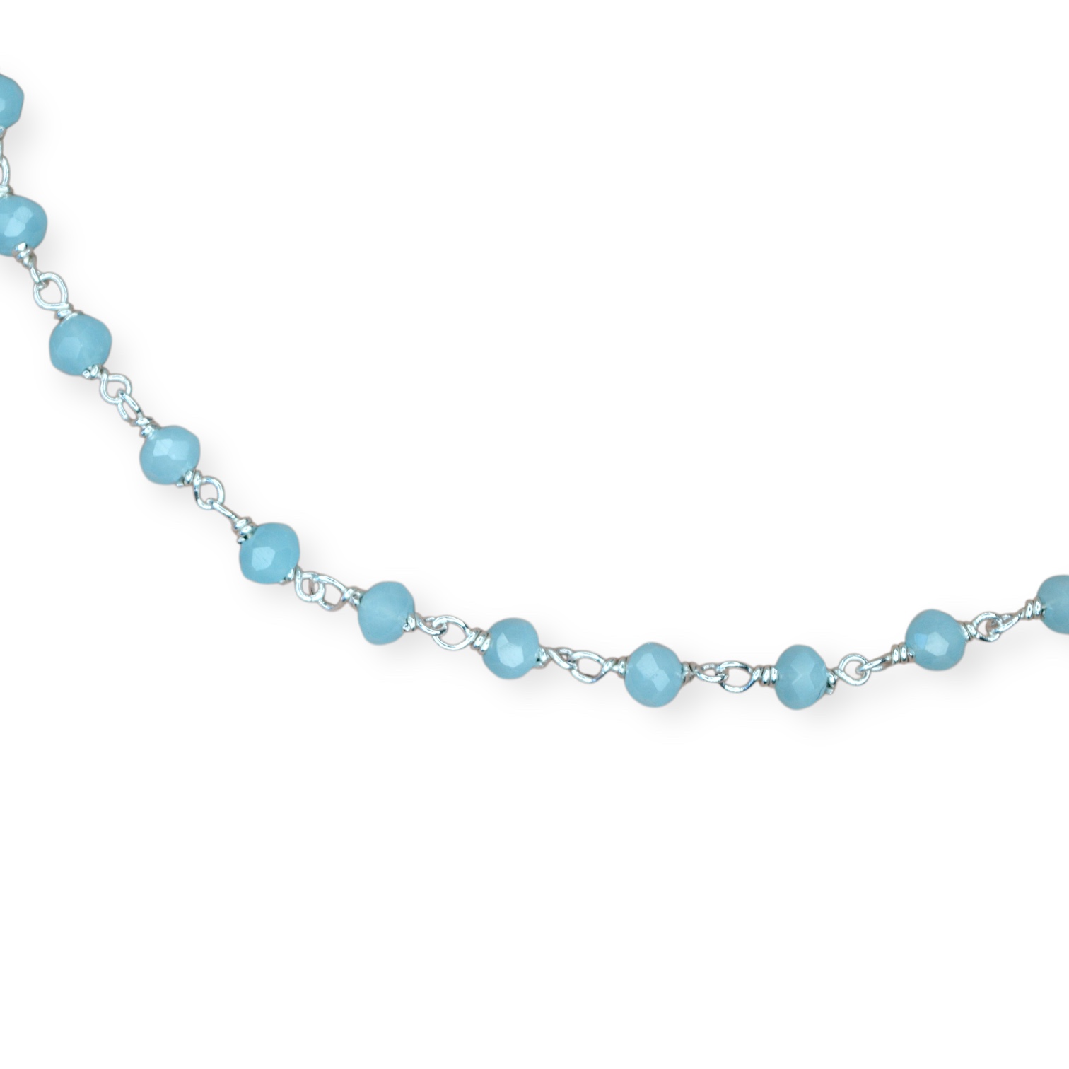 Chalcedony Harmonic Bracelet  Sterling Silver