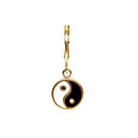 Single Yin & Yang Earring