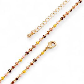 Color Beads Bracelet Yellow