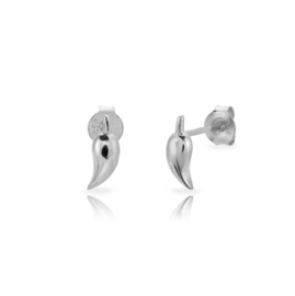 Chilli Pepper Earstuds Sterling Silver